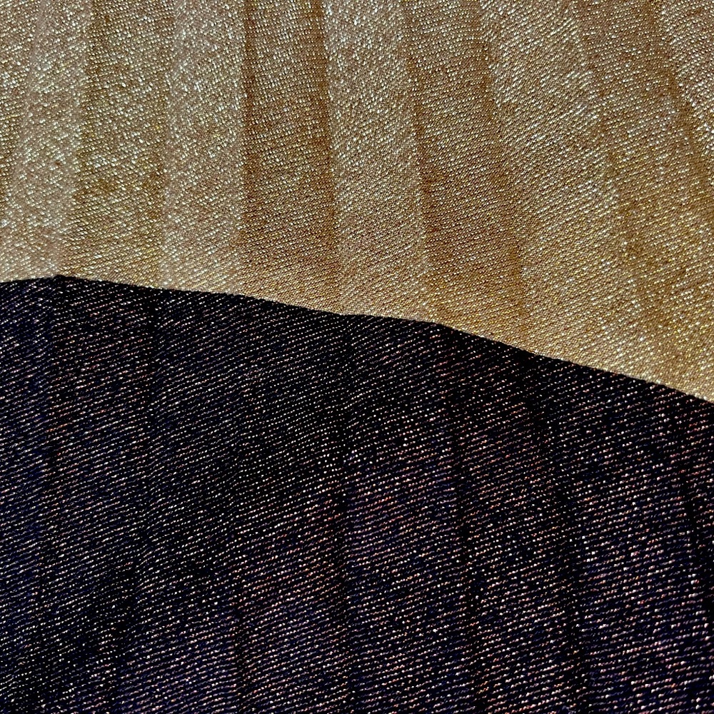 FREE PEOPLE Goddess Wear pleated, a-line, gold/bronze shimmer cocktail dress🔥🔥 - Picture 8 of 10